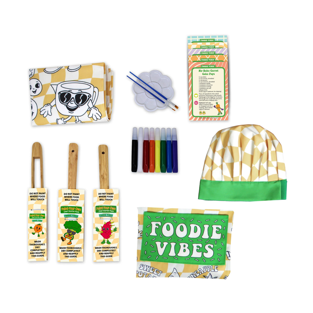 Paint-Your-Own Chef Starter Pack - Foodie Vibes