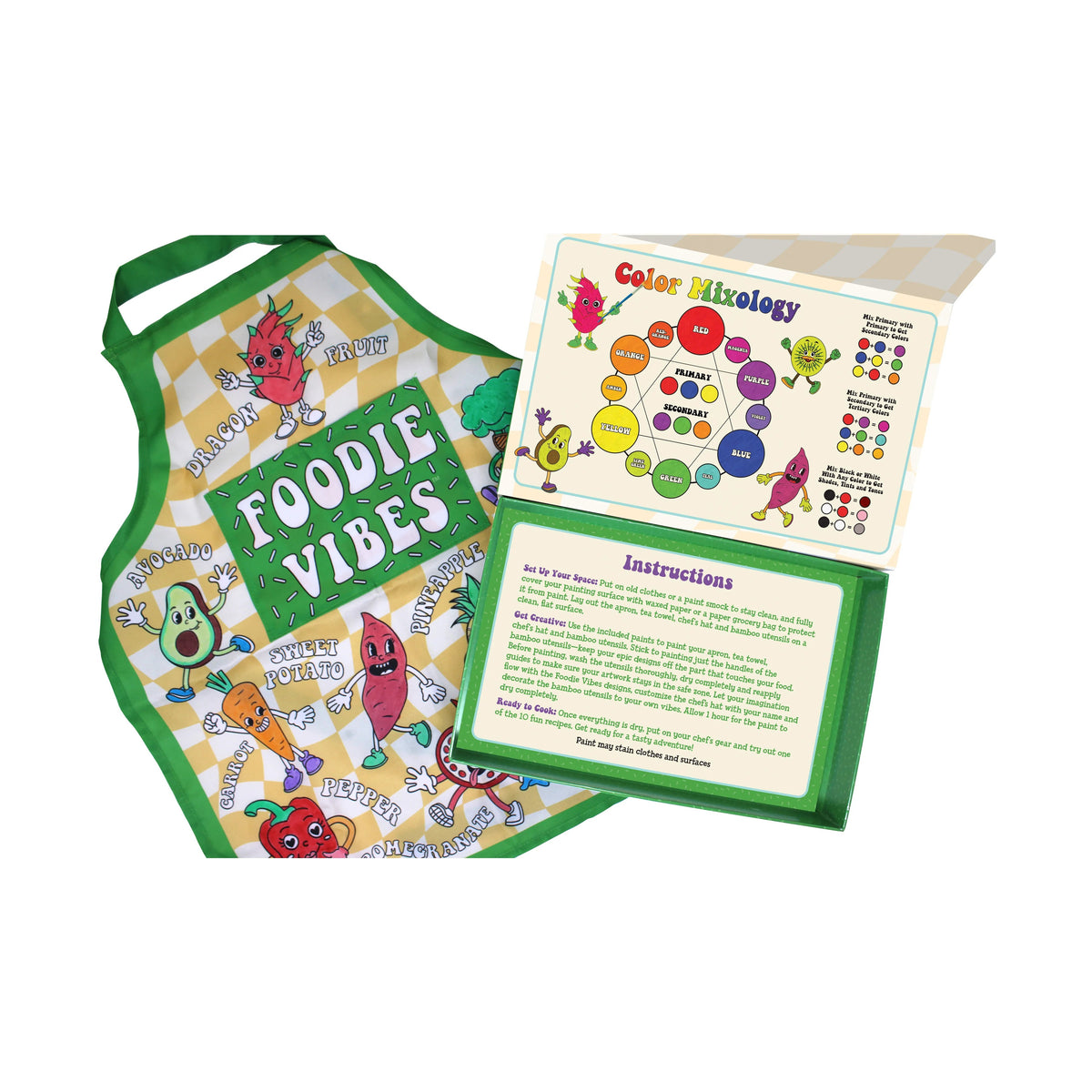 Paint-Your-Own Chef Starter Pack - Foodie Vibes
