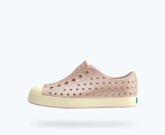 NativeNative Shoes - Jefferson Bio-Bling Kids - Chameleon Pink Bling/Bone WhiteBabysupermarket