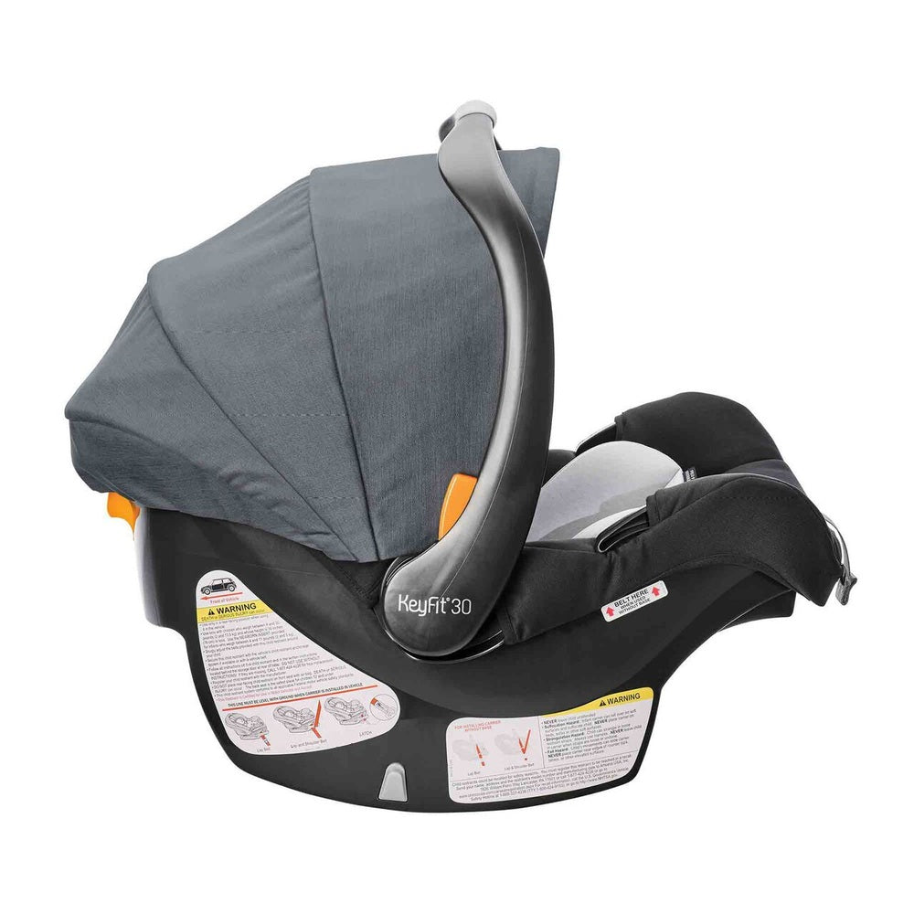 CHICCO Car Seats - Infant Chicco KeyFit 30 ClearTex Infant Car Seat - Pewter