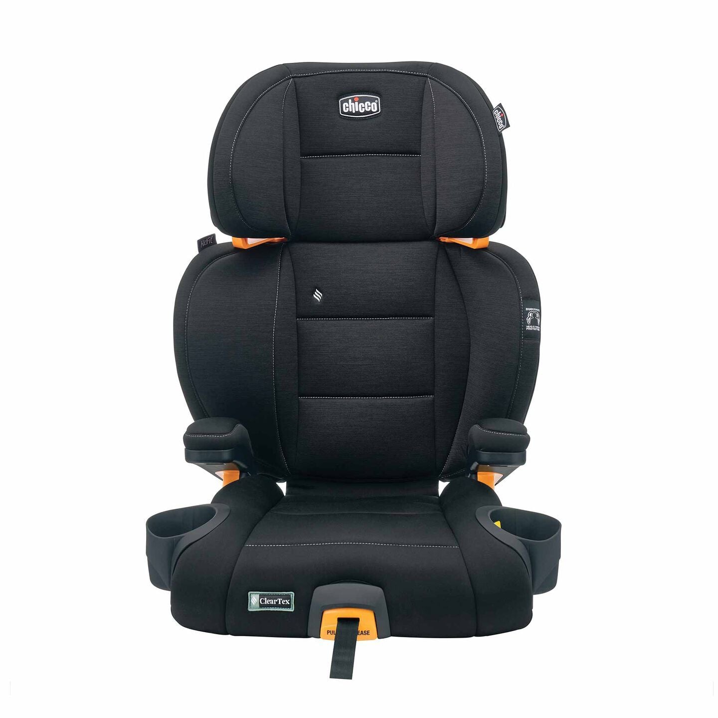 CHICCO Car Seats - Booster Chicco KidFit ClearTex Plus 2-in-1 Belt-Positioning Booster Car Seat - Obsidian