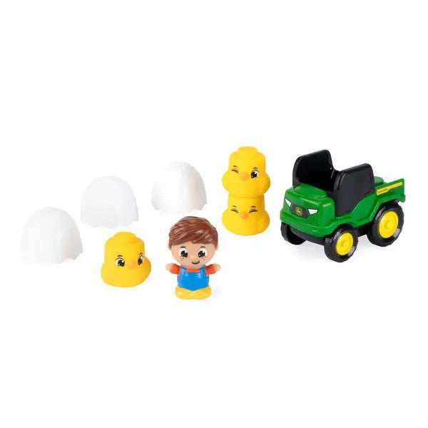 Tomy John Deere Kids Build A Buddy Stackers Chick Set