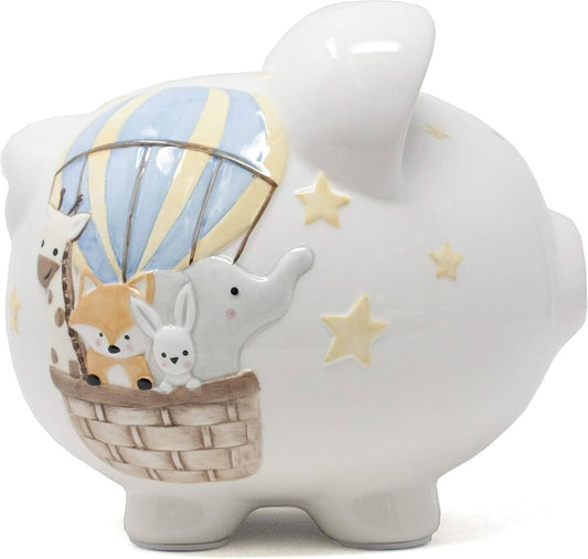 Child To Cherish Air Balloon Piggy Bank