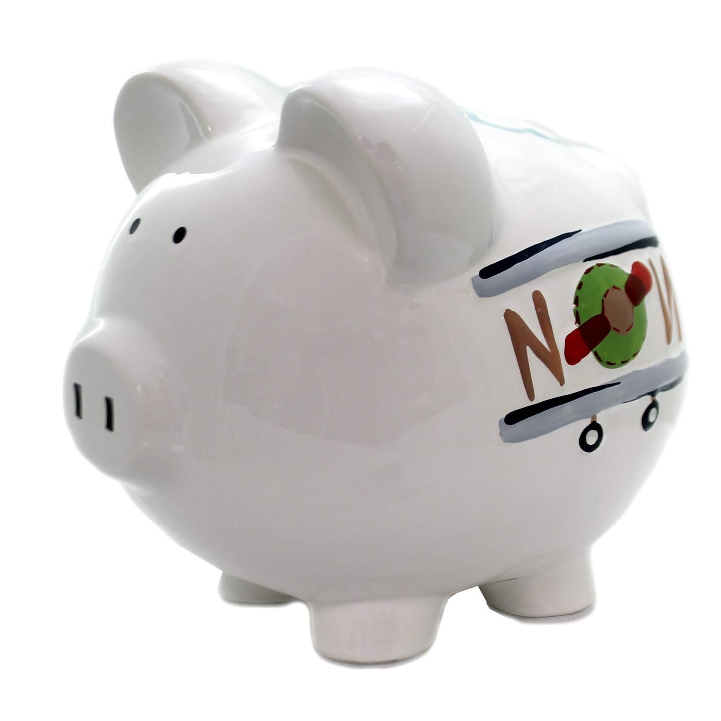 Child To Cherish Airplane Piggy Bank