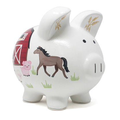 Child To Cherish Barnyard Piggy Bank