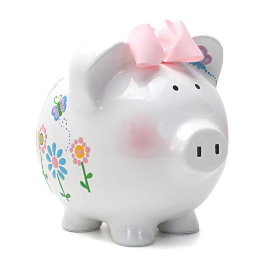 Babysupermarket Piggy Bank Child To Cherish Flutterfly Large Piggy Bank