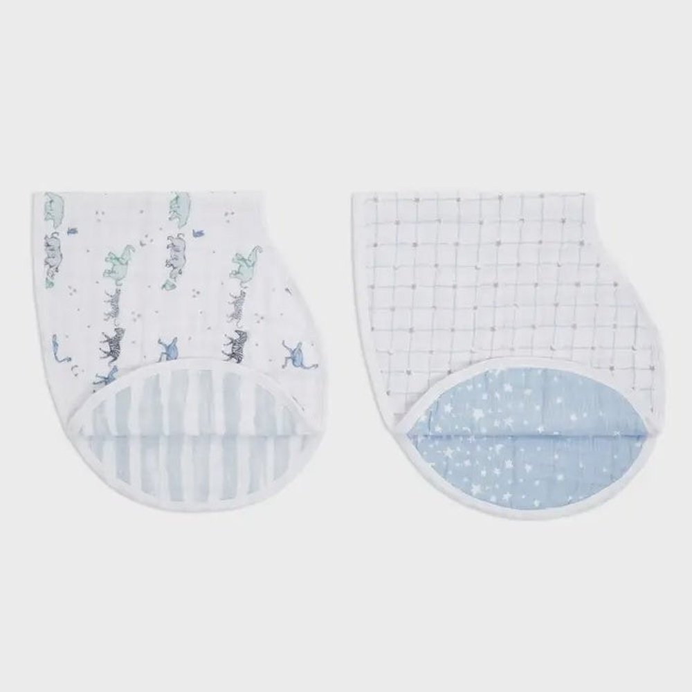 Classic Muslin Burpy Bibs 2PK Rising Star