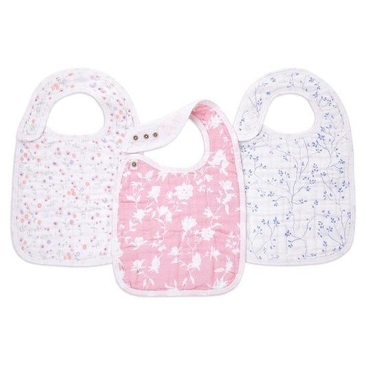 Classic Snap Bibs 3PK Ma Fleur