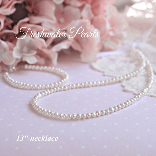 Collectables America Apparel & Gifts Pearls Collectables America 13" Pearl Necklace