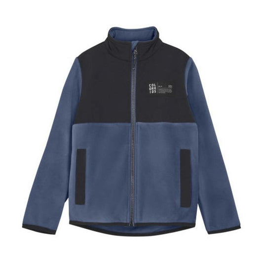 Color Kids Kids 7 / Vintage Indigo / Fall 2024 Color Kids Vintage Indigo Fleece Jacket