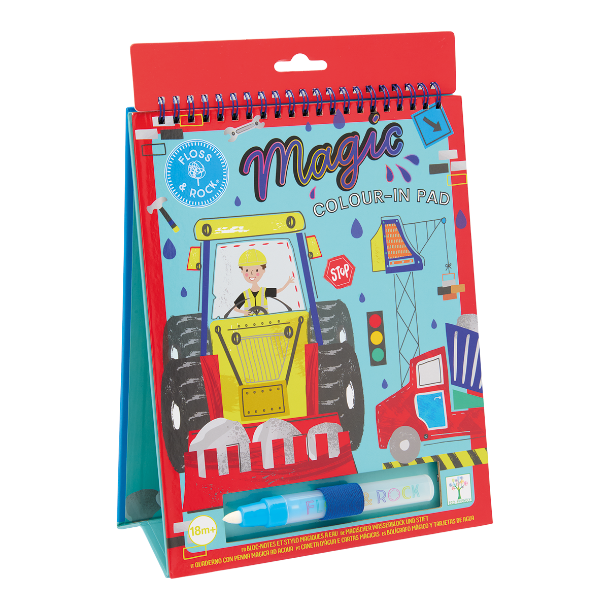 Floss & Rock Toys / Activity / Art and Crafts Construction Magic Water Easel & Pen