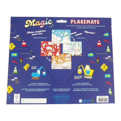 Floss & Rock Toys / Activity / Art and Crafts Construction Magic Water Placemats