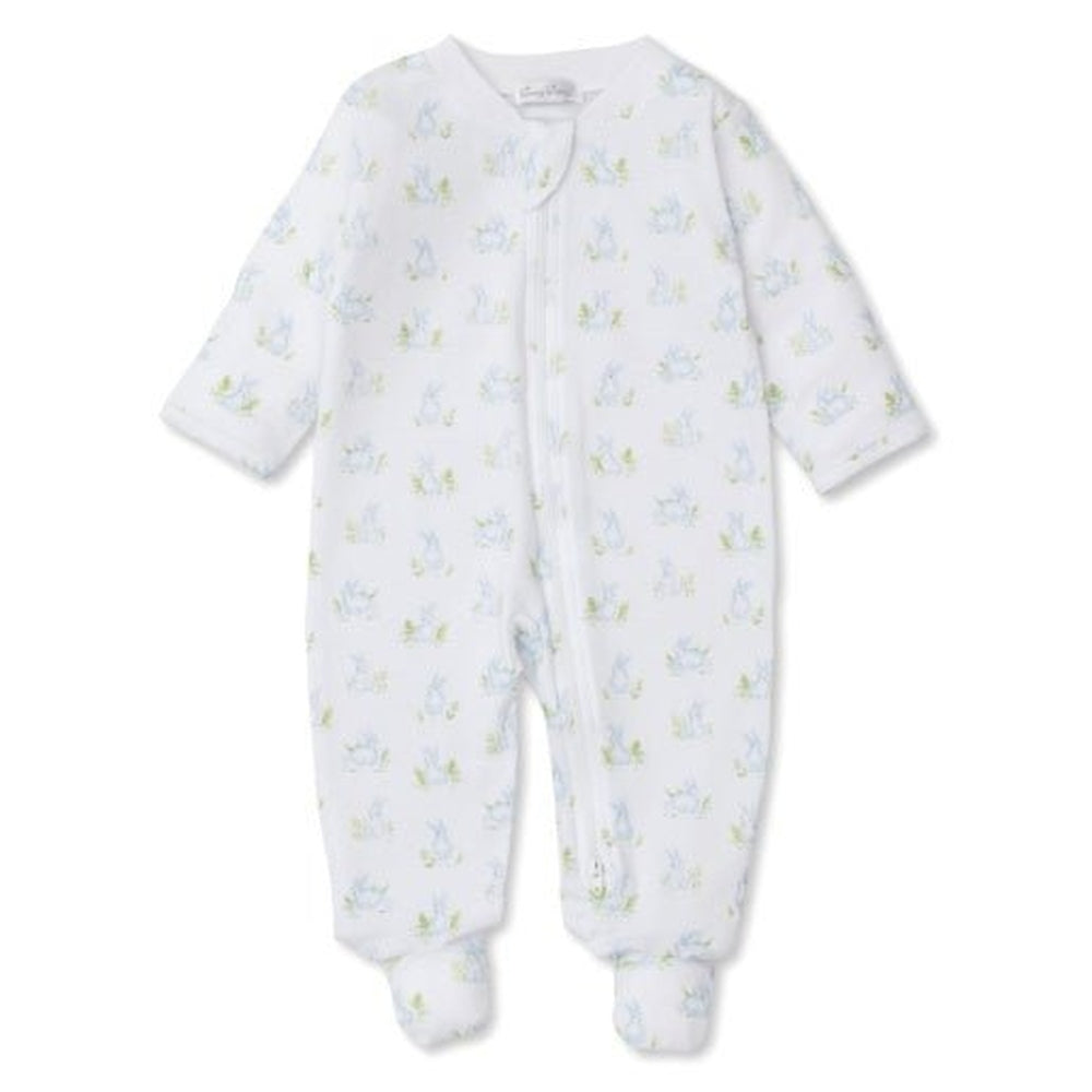 Kissy Kissy Cottontail Hollows Zipper Footie
