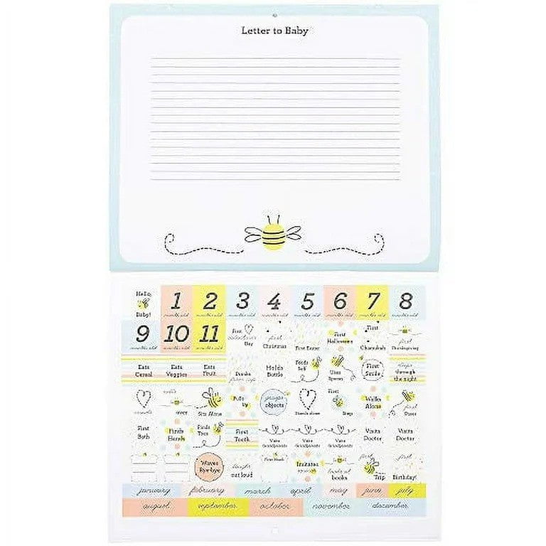 CR Gibson Hello Baby , Baby's First Year Calendar