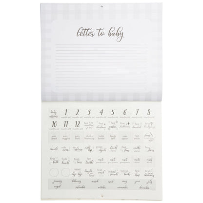 CR Gibson Welcome Baby First Year Calendar