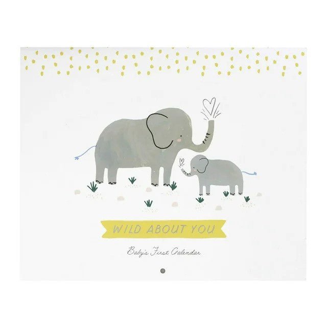 CR Gibson Wild About You Baby's First Calendar