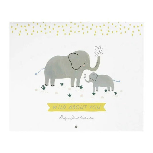 CR Gibson Wild About You Baby's First Calendar
