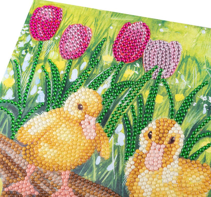 Craft BuddyCraft Buddy D.I.Y Crystal Art Card Kit DucklingsBabysupermarket