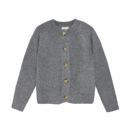 Creamie Girls Iron Gate Knit Glitter Cardigan