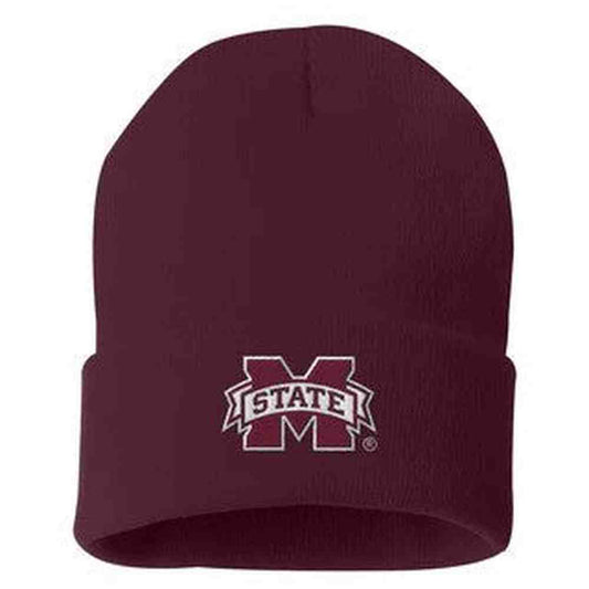 Creative KnitwearCreative Knitwear MSU Knit Cap MaroonBabysupermarket