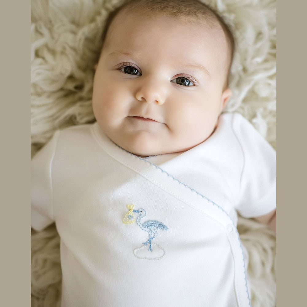 Cuclie Boys Apparel Cuclie Boy's Just Delivered Set - Blue Trim