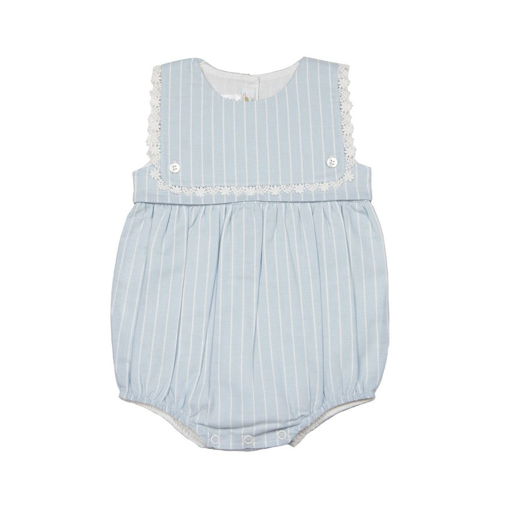 CuclieCuclie Colette Bubble- Romper - Light Blue StripedBabysupermarket