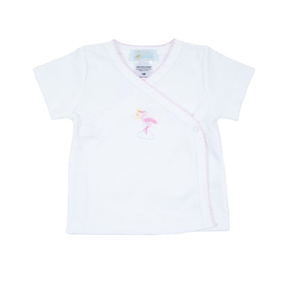 Cuclie Apparel Cuclie Girl's Delivered Diaper Set - Pink Trim