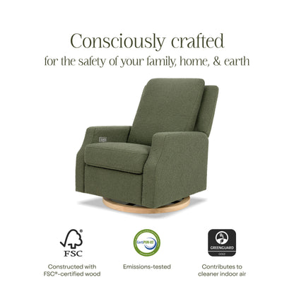 Namesake Crewe Electronic Recliner and Swivel Glider