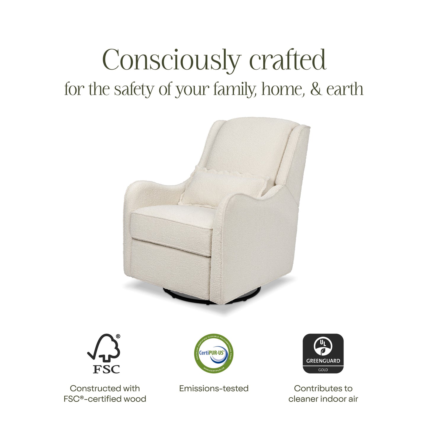 Namesake Devon Recliner and Swivel Glider