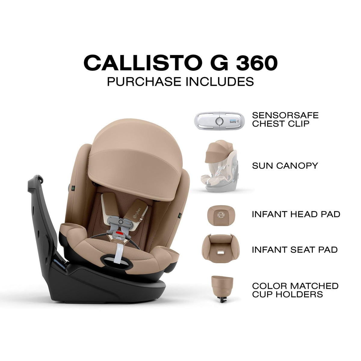 CybexCybex Callisto G 360 Rotating All-in-One Car SeatBabysupermarket