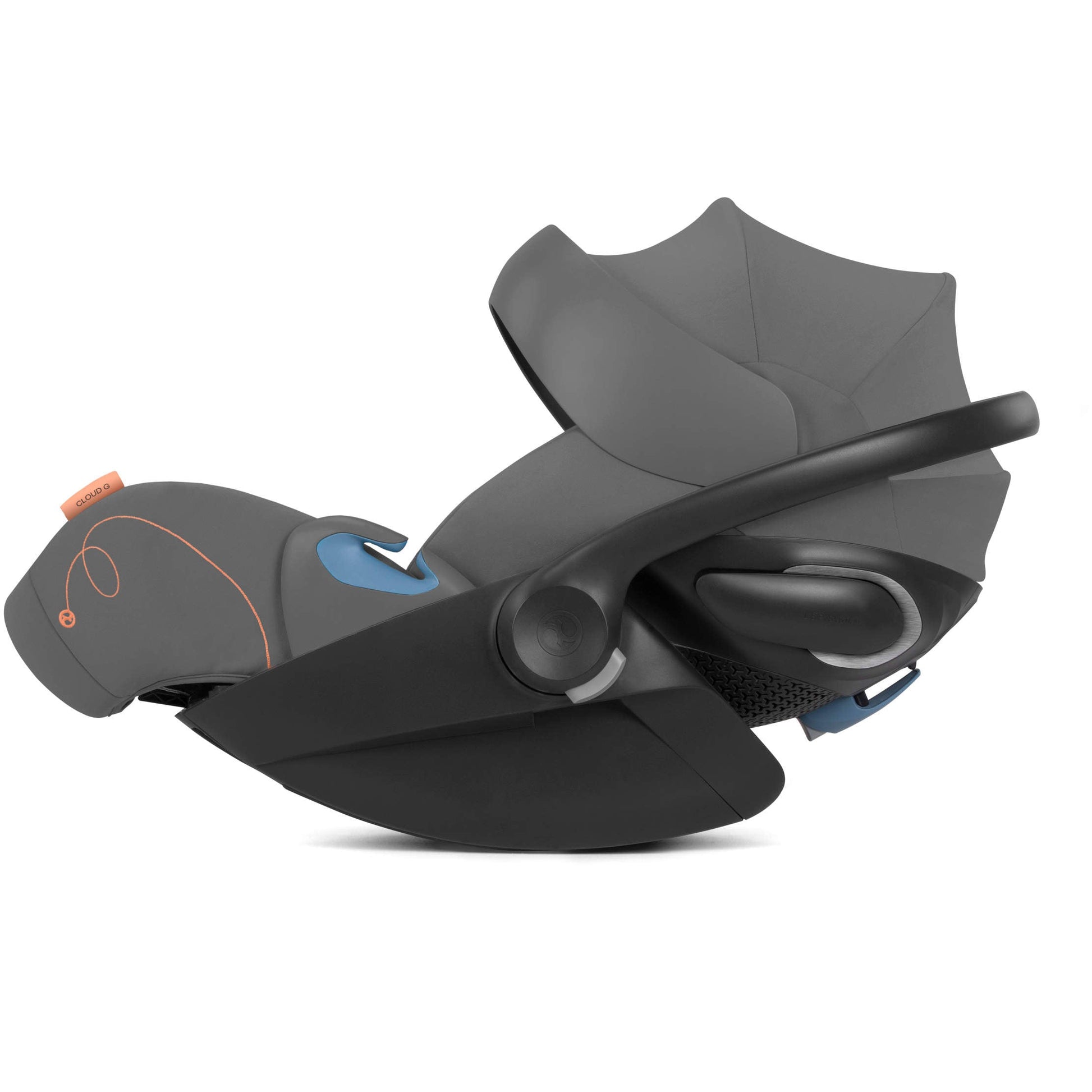 Cybex Car Seats - Infant Lava Grey Cybex Cloud G Lux Comfort Extend Infant Car Seat with SensorSafe