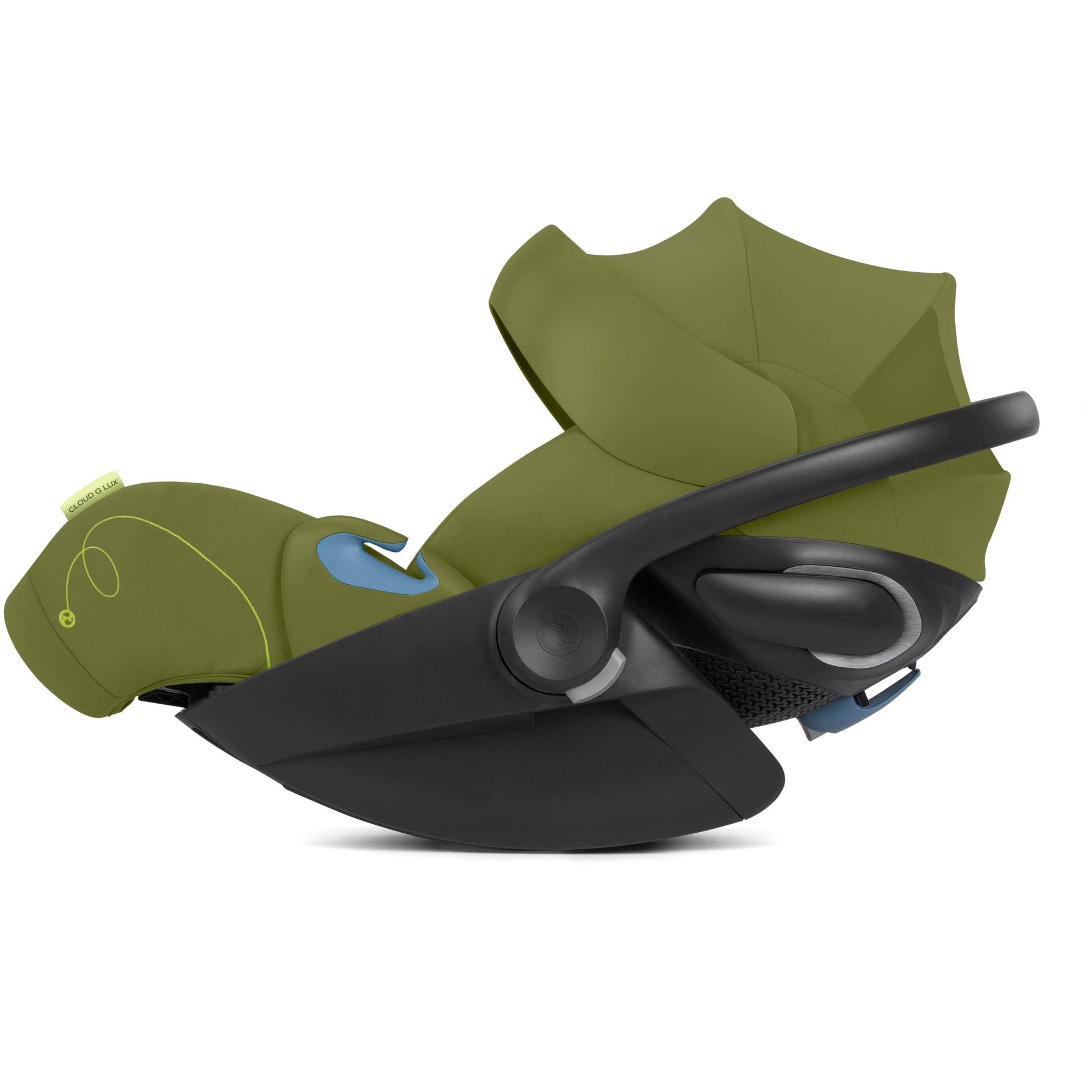 Cybex Car Seats - Infant Nature Green Cybex Cloud G Lux Comfort Extend Infant Car Seat with SensorSafe