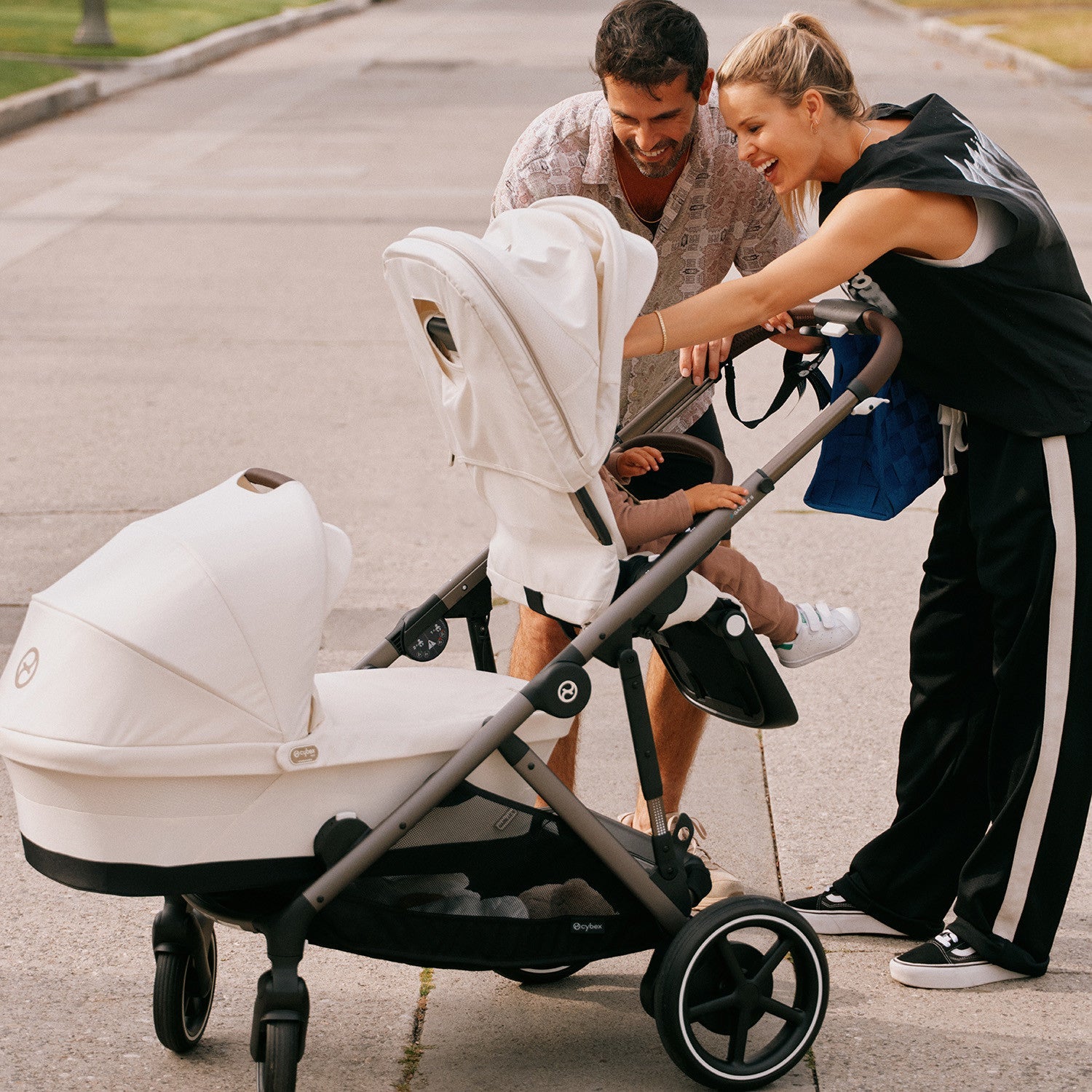Cybex e-Gazelle S Electronic Assist Single-to-Double Stroller