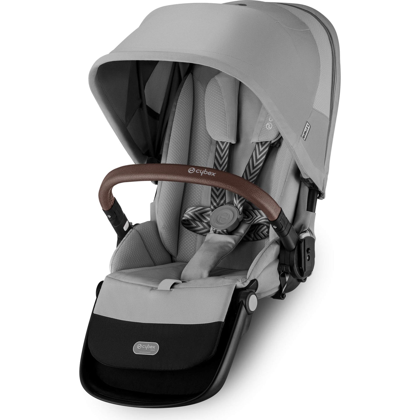 Cybex Stroller Accessories Stone Grey with Sliver Frame Cybex Gazelle S Second Seat