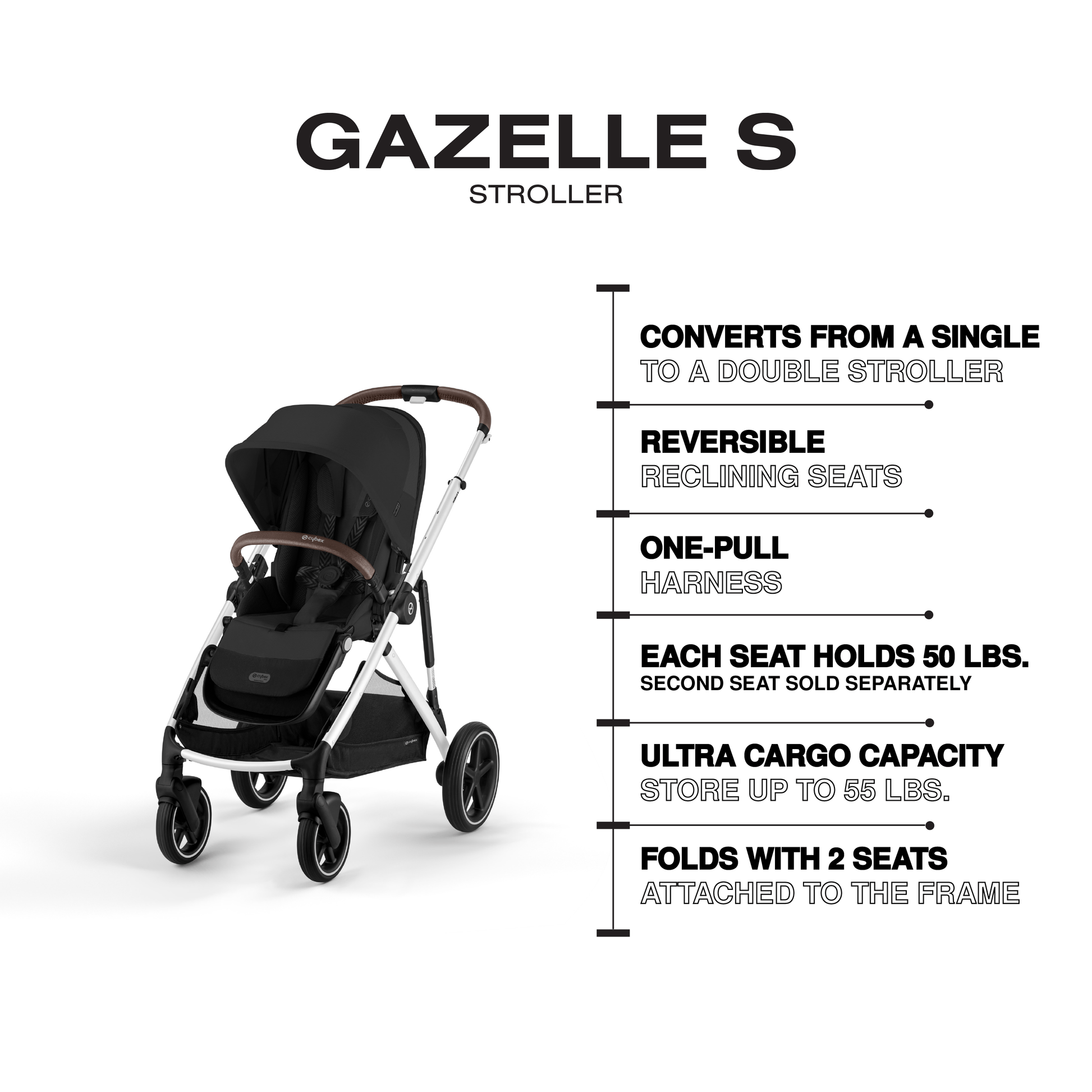 Cybex Strollers Cybex Gazelle S Stroller
