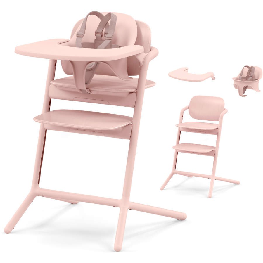 Cybex High Chairs & Boosters Pearl Pink Cybex Lemo 2 High Chair 3-in-1 Set