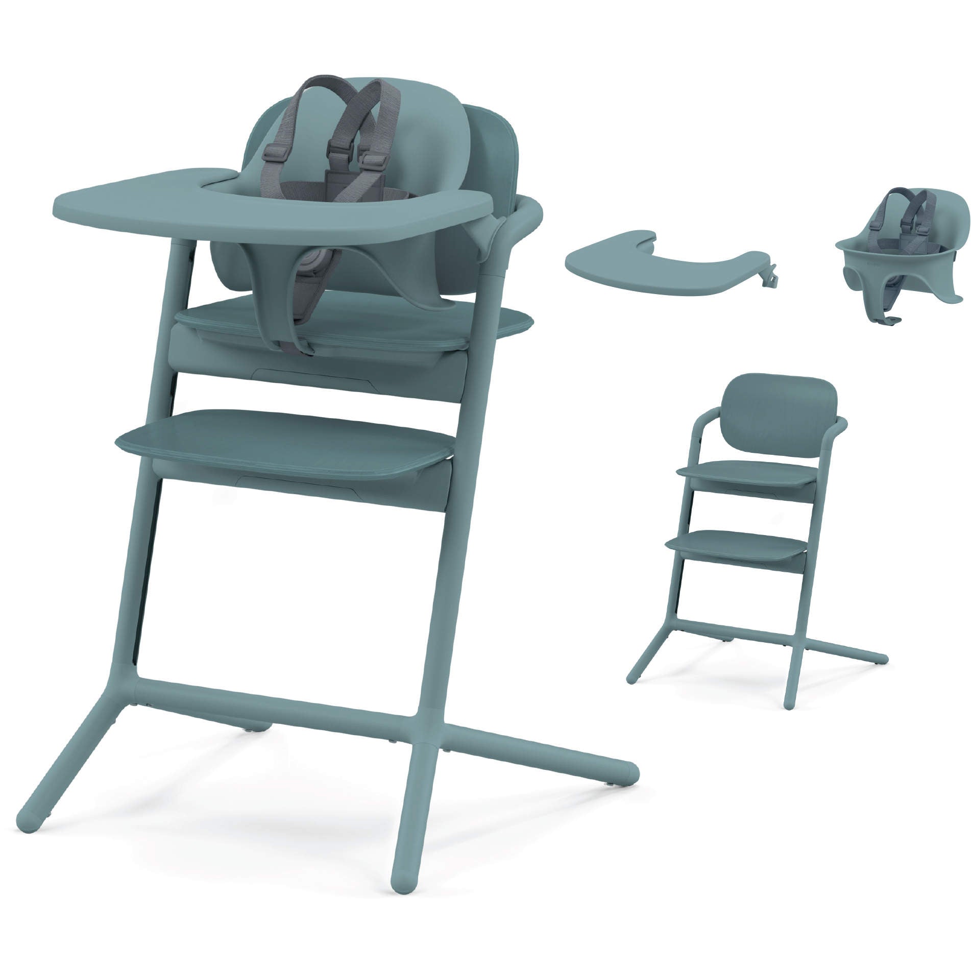 Cybex High Chairs & Boosters Stone Blue Cybex Lemo 2 High Chair 3-in-1 Set