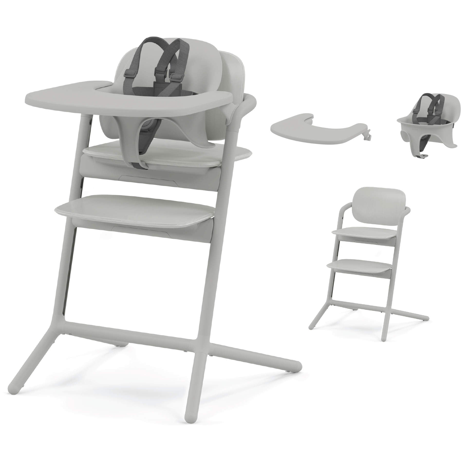 Cybex High Chairs & Boosters Suede Grey Cybex Lemo 2 High Chair 3-in-1 Set