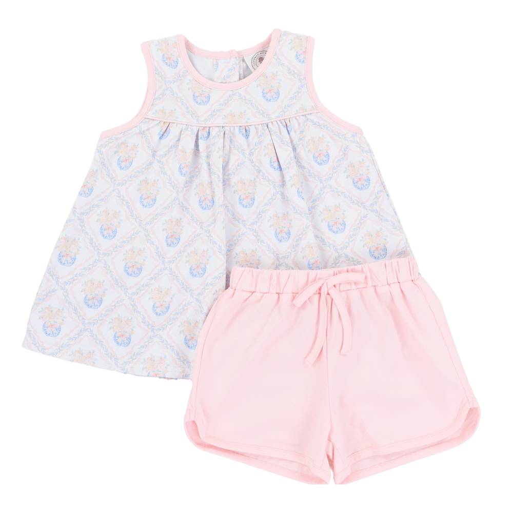 Cypress Row Pink/Blue / 2 Toddler Cypress Row Petals & Porcelain Piper Play Set