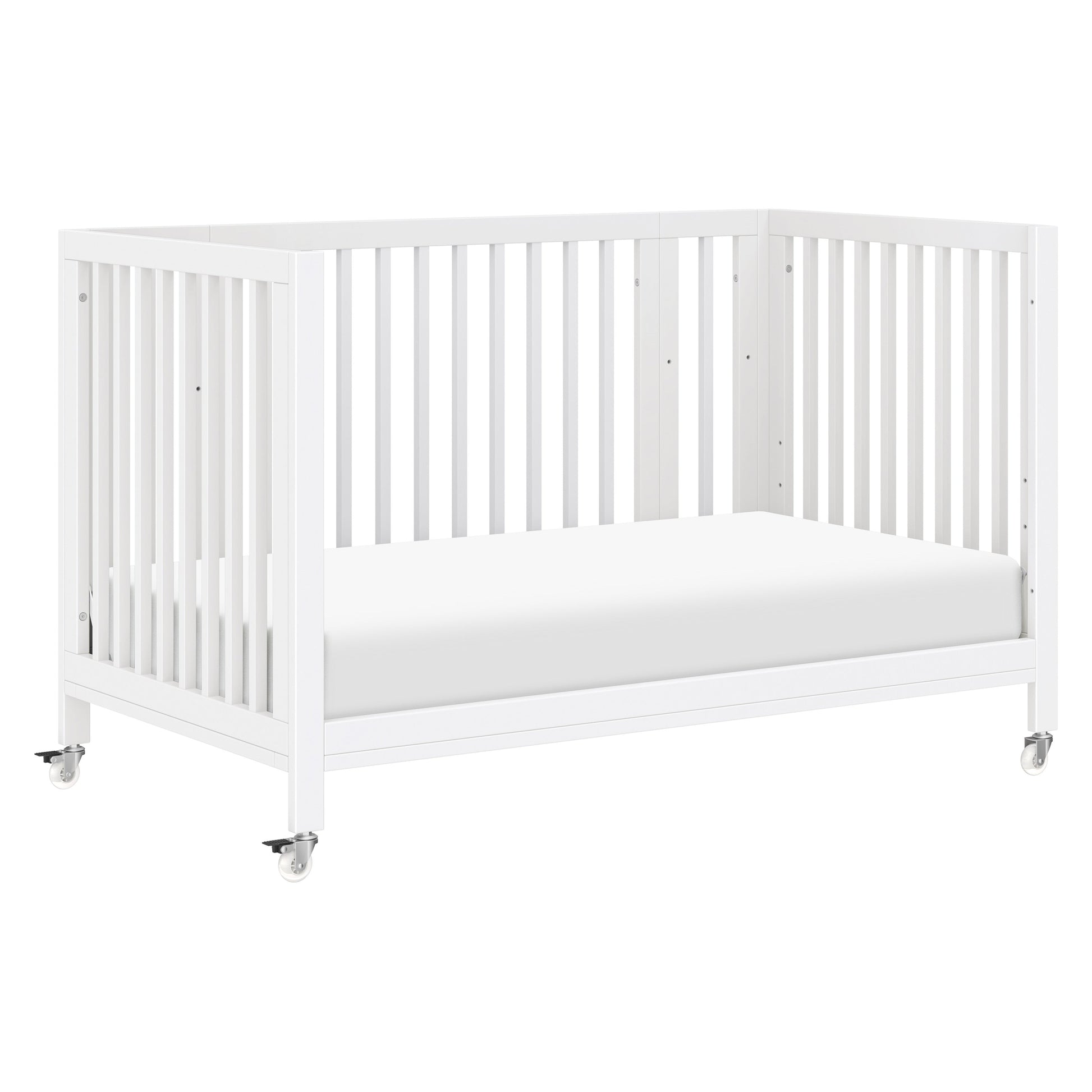 Babyletto Rolli 9-in-1 Convertible All-Stages Crib with Bassinet & Toddler Bed Conversion Kits