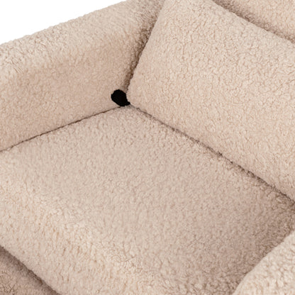 Babyletto Sigi Recliner and Swivel Glider in Shearling
