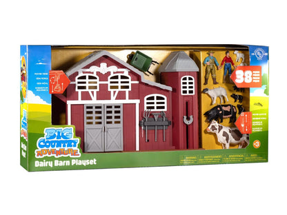 Big Country Toys Big Dairy Barn Playset
