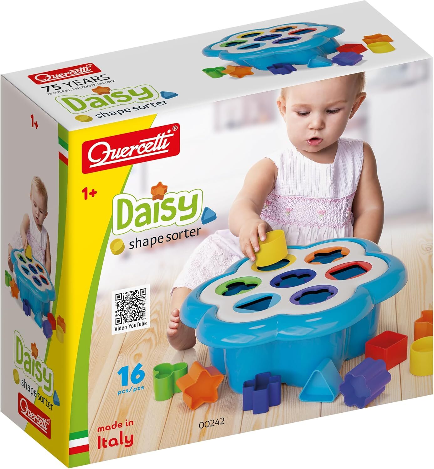 Quercetti Daisy Shape Sorter