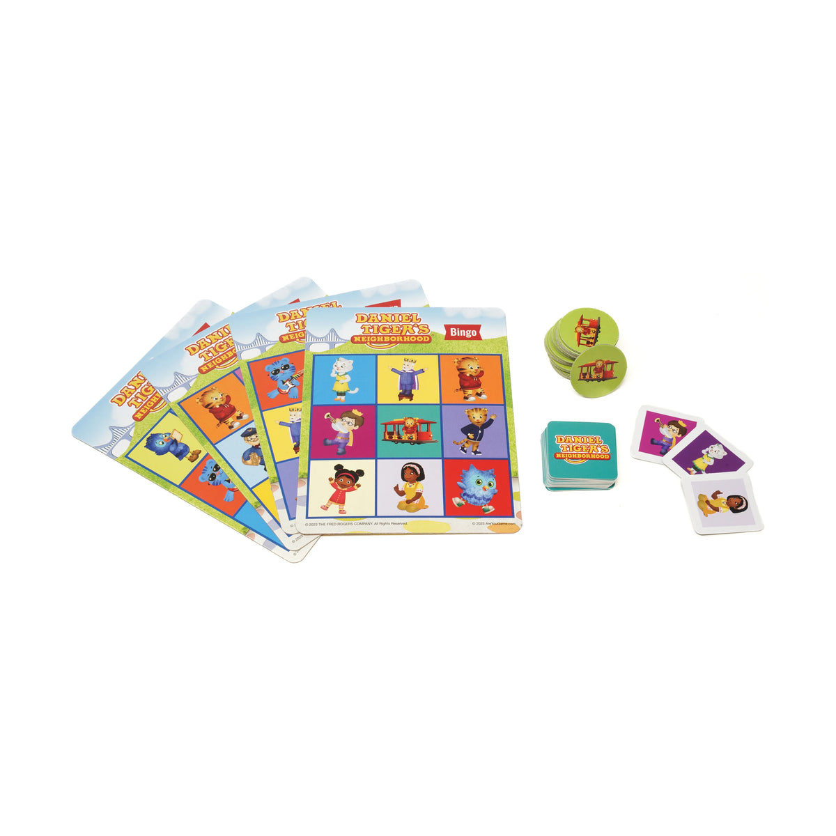 Daniel Tiger's Neighborhood Bingo & Memory Match Game