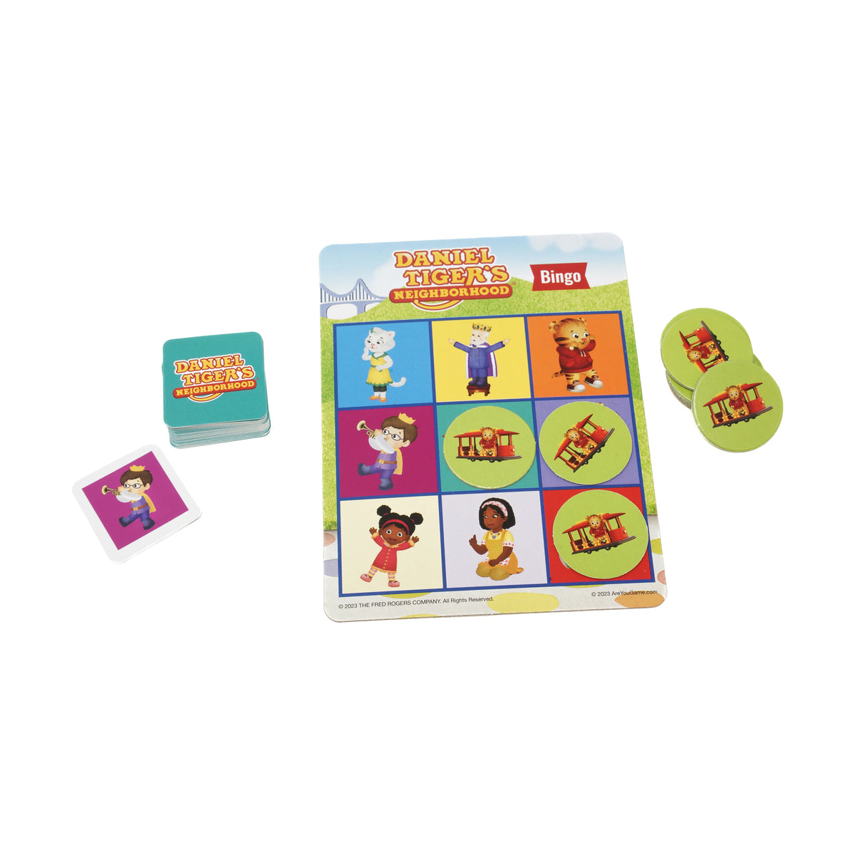 Daniel Tiger's Neighborhood Bingo & Memory Match Game