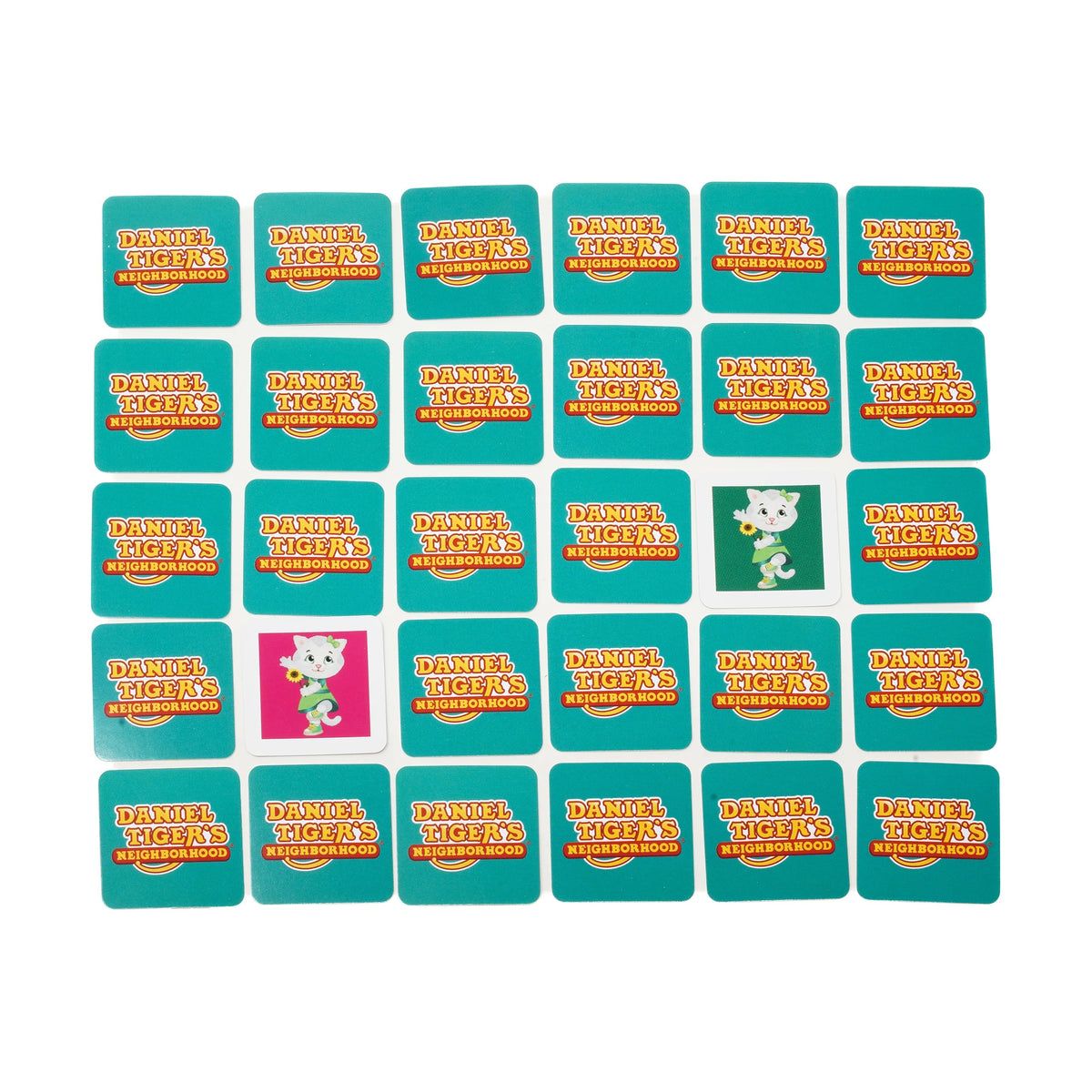 Daniel Tiger's Neighborhood Bingo & Memory Match Game