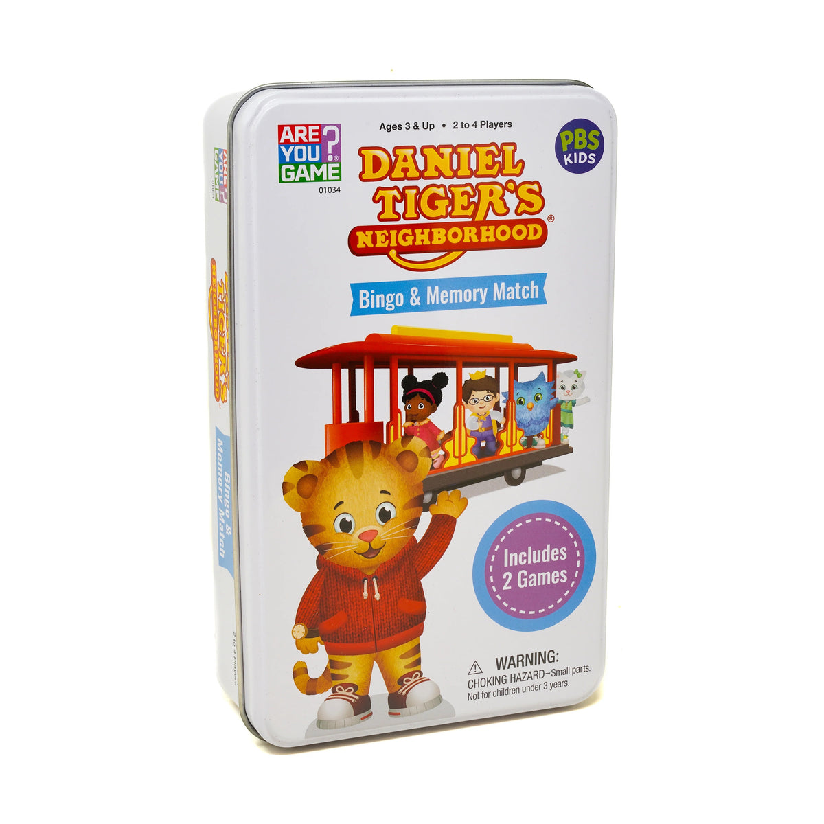 Daniel Tiger's Neighborhood Bingo & Memory Match Game