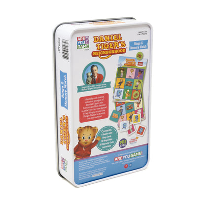Daniel Tiger's Neighborhood Bingo & Memory Match Game