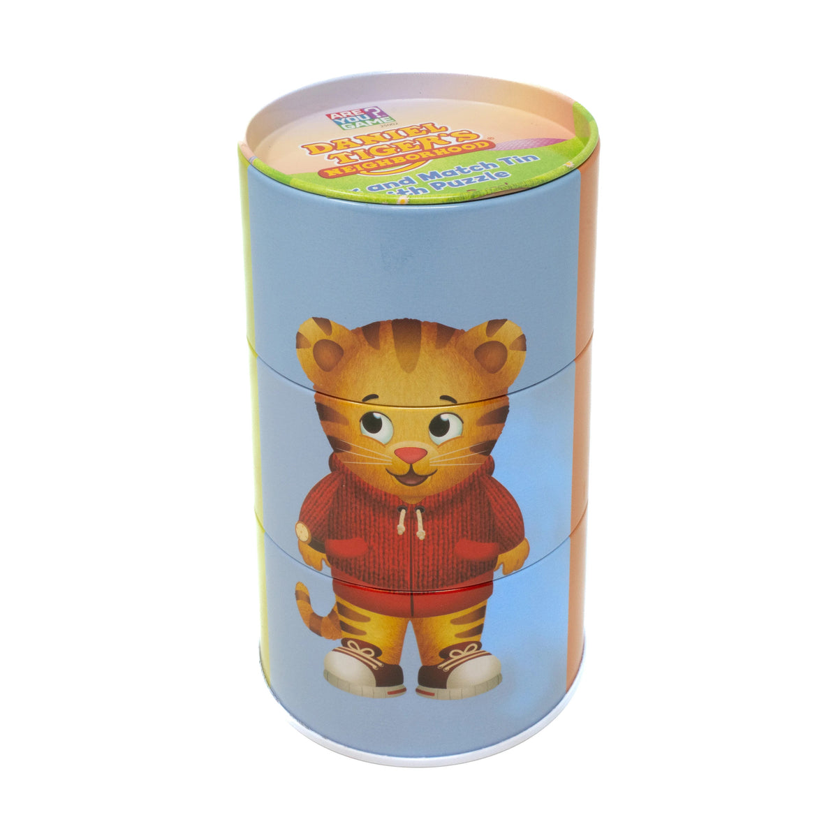 Daniel Tiger's Neighborhood Mix And Match Tin With Puzzle