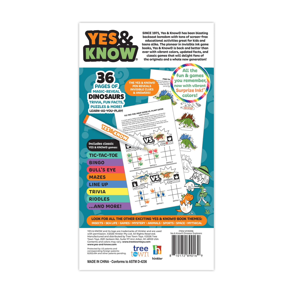 Yes & Know - Dinosaur Explorers
